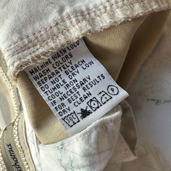 Tommy Bahama Relax Mens 33 Pants Silk Pleated Cuffed Tan Straight Leg - Picture 11 of 11